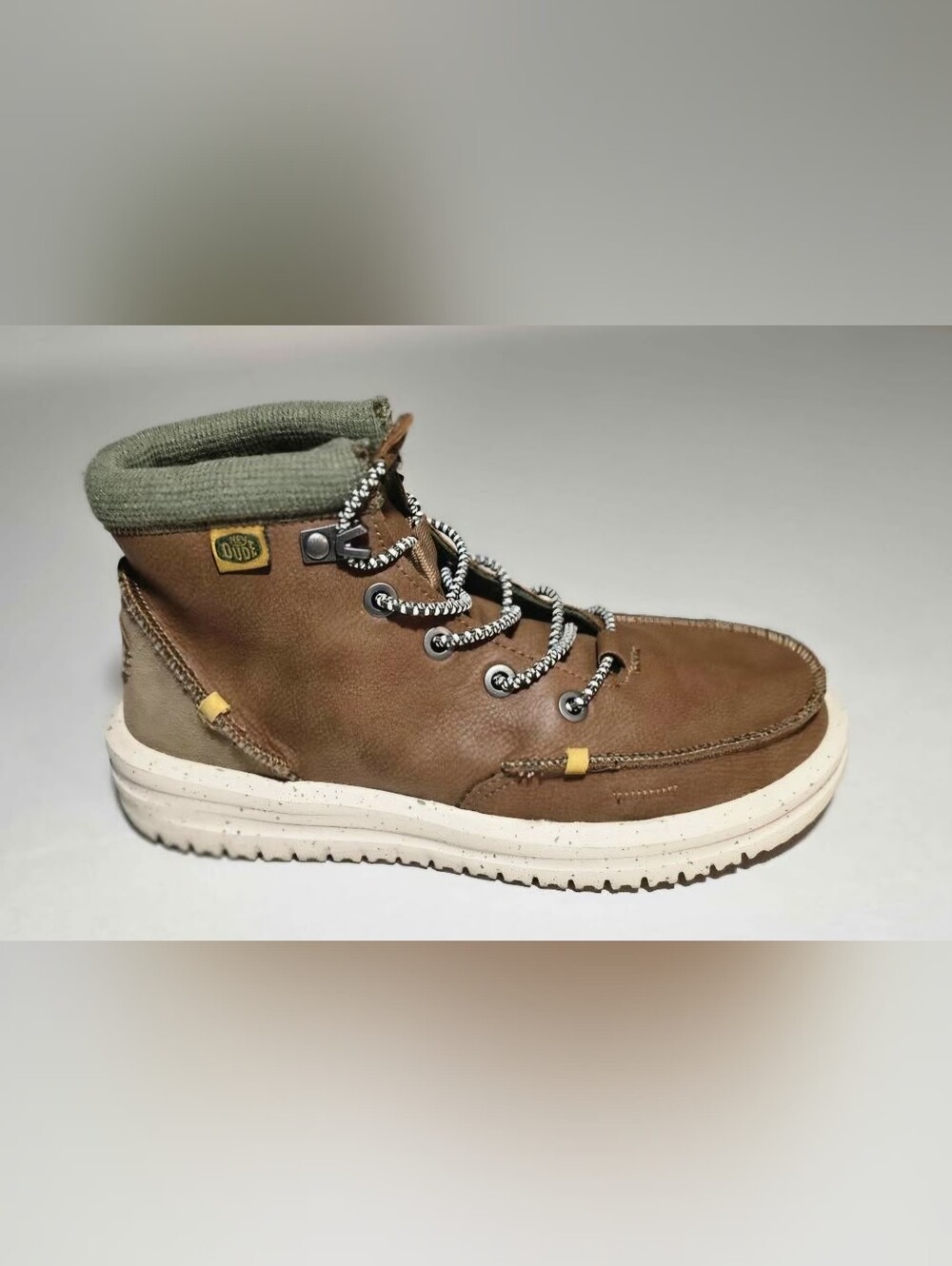 Youth 3 Hey Dude - Bradley Boot - Brown Casual Comfort School